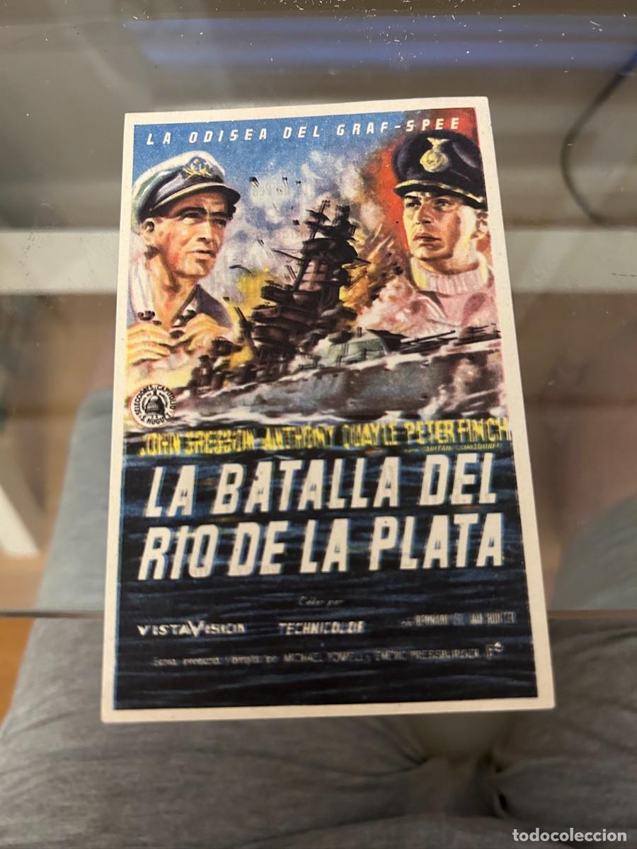 Cine: 1081 LA BATALLA DEL RIO DE LA PLATA CINEMA INFANTA BARCELONA CON PUBLICIDAD BUEN ESTADO