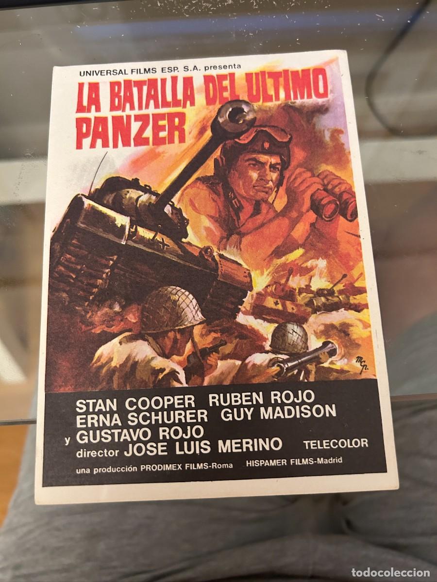 Cine: 1082 LA BATALLA DEL ULTIMO PANZER SIN PUBLICIDAD BUEN ESTADO