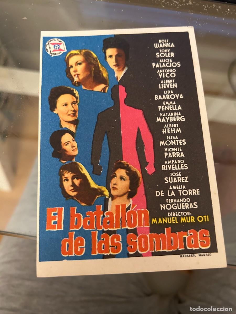 Cine: 1087 EL BATALLON DE LAS SOMBRAS SIN PUBLICIDAD BUEN ESTADO