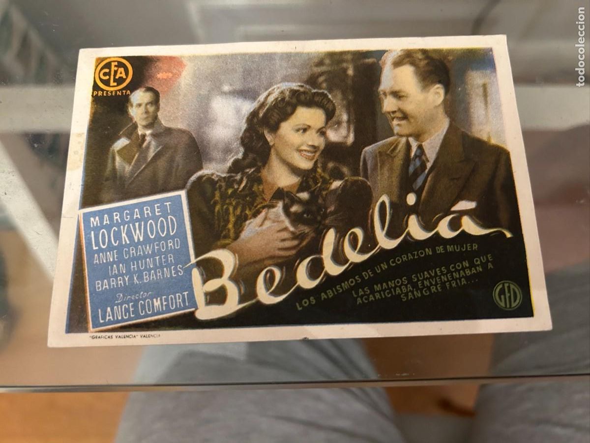 Cine: 1099 BEDELIA CINE ALHAMBRA ZARAGOZA CON PUBLICIDAD BUEN ESTADO