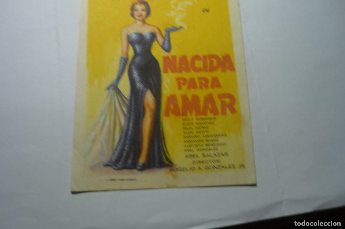 Cine: programa nacida para amar,.ana luisa peluffo