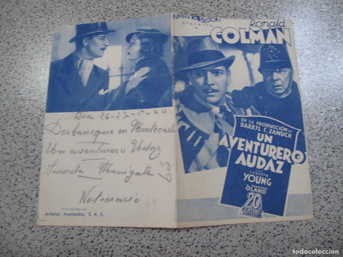 Cine: PROGRAMA DE MANO ORIGINAL EL DE LA FOTO