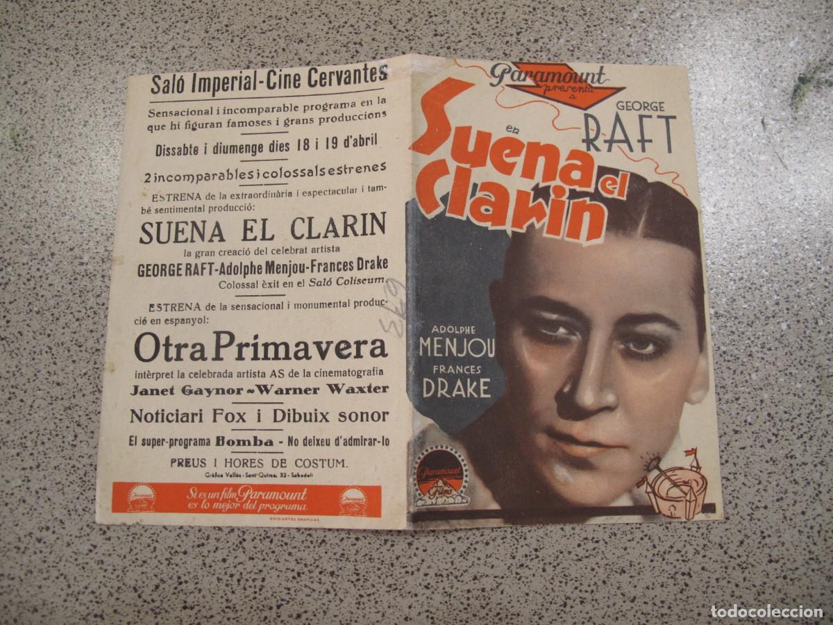 Cine: PROGRAMA DE MANO ORIGINAL EL DE LA FOTO