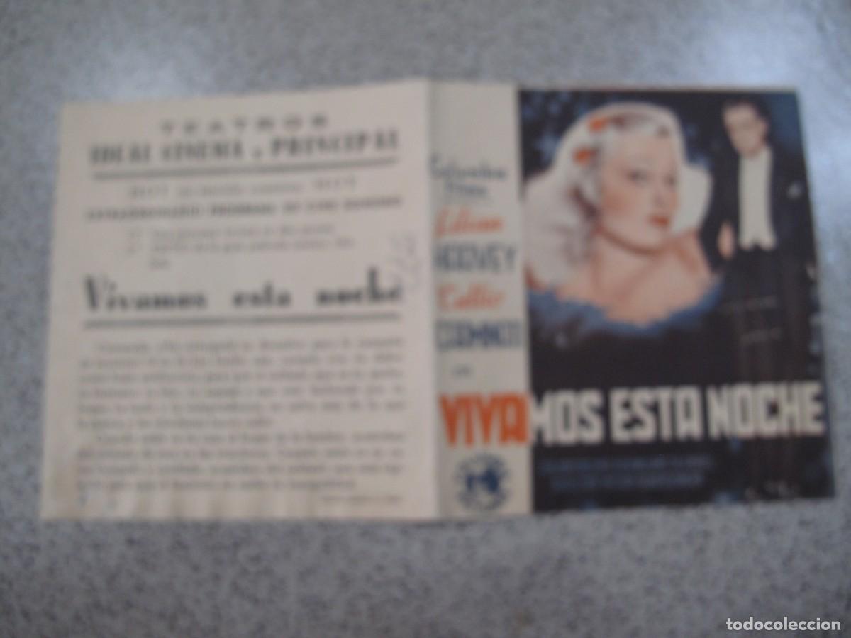 Cine: PROGRAMA DE MANO ORIGINAL EL DE LA FOTO