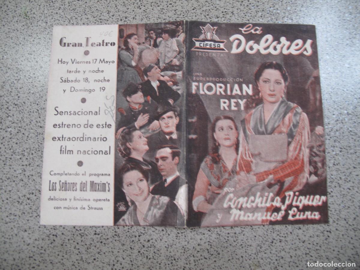 Cine: PROGRAMA DE MANO ORIGINAL EL DE LA FOTO