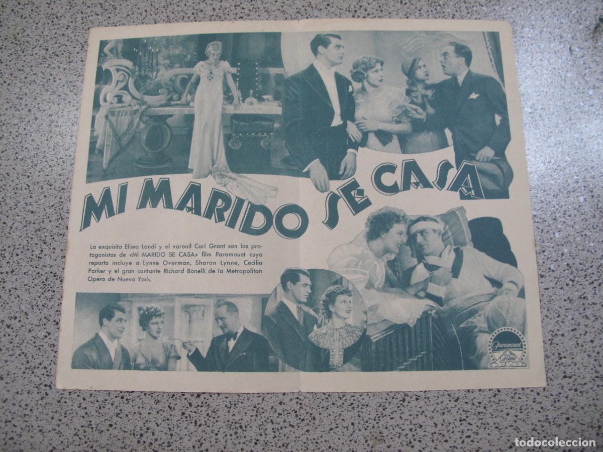 Cine: PROGRAMA DE MANO ORIGINAL EL DE LA FOTO