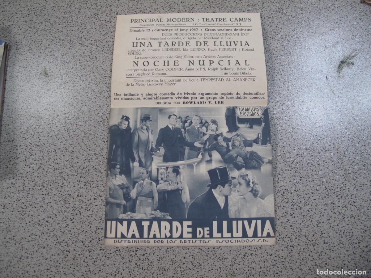 Cine: PROGRAMA DE MANO ORIGINAL EL DE LA FOTO