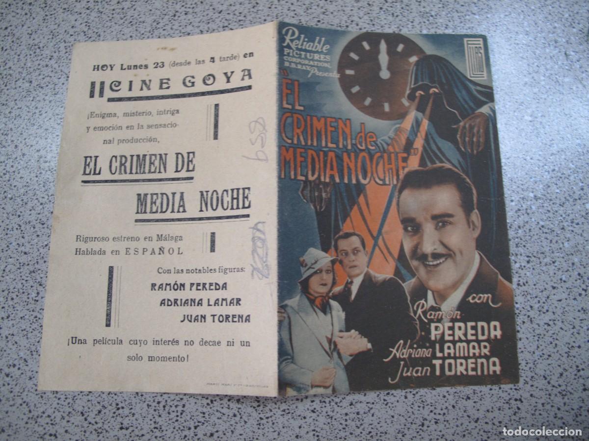 Cine: PROGRAMA DE MANO ORIGINAL EL DE LA FOTO