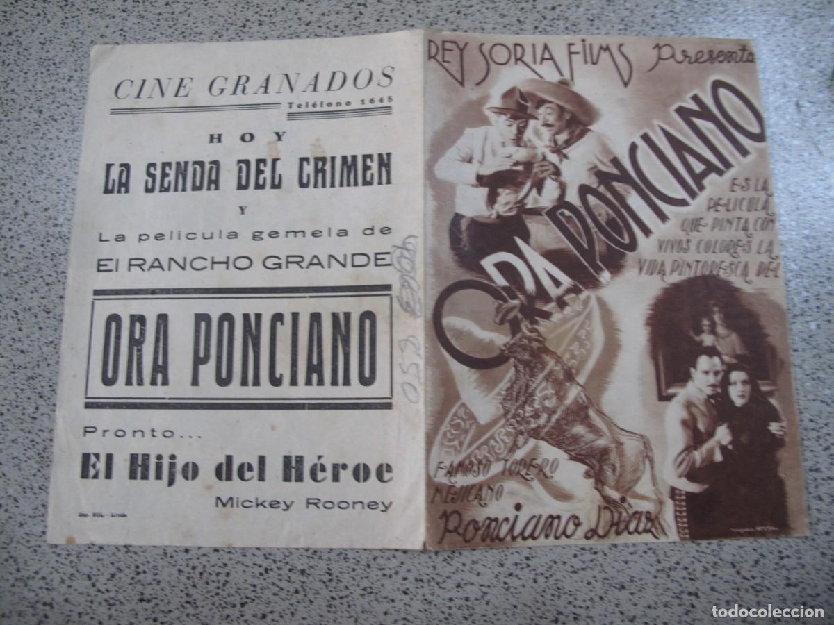 Cine: PROGRAMA DE MANO ORIGINAL EL DE LA FOTO
