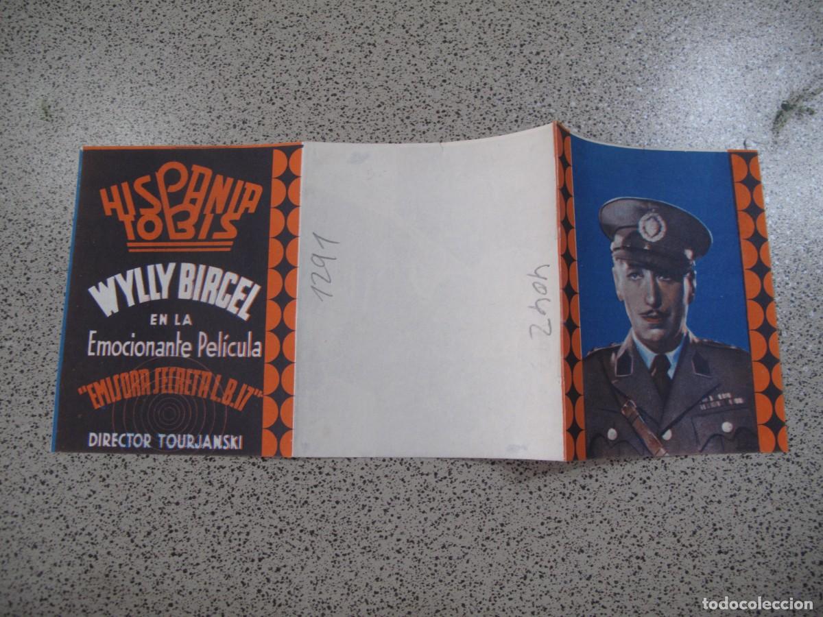  Flyers Publicitaires de films Anciens: PROGRAMA DE MANO ORIGINAL EL DE LA FOTO