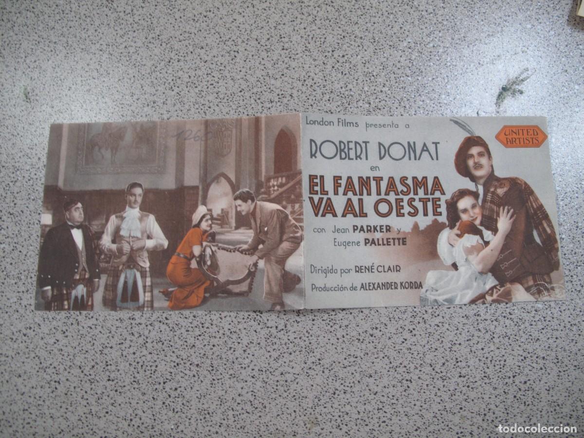  Flyers Publicitaires de films Anciens: PROGRAMA DE MANO ORIGINAL EL DE LA FOTO