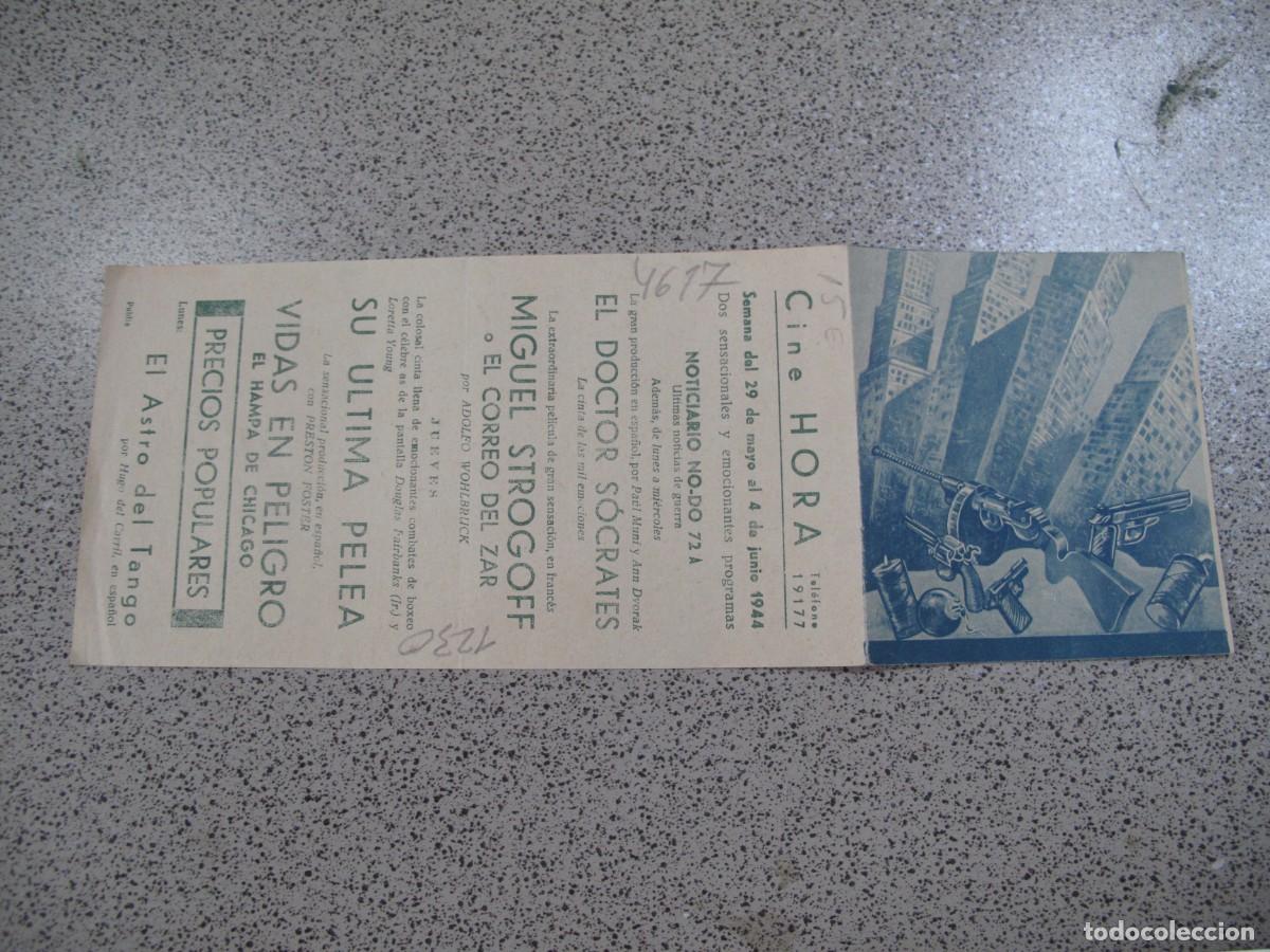  Flyers Publicitaires de films Anciens: PROGRAMA DE MANO ORIGINAL EL DE LA FOTO