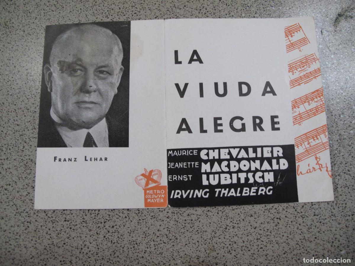  Flyers Publicitaires de films Anciens: PROGRAMA DE MANO ORIGINAL EL DE LA FOTO