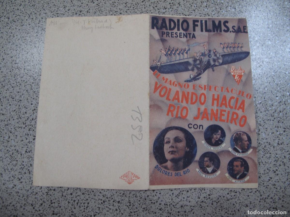  Flyers Publicitaires de films Anciens: PROGRAMA DE MANO ORIGINAL EL DE LA FOTO