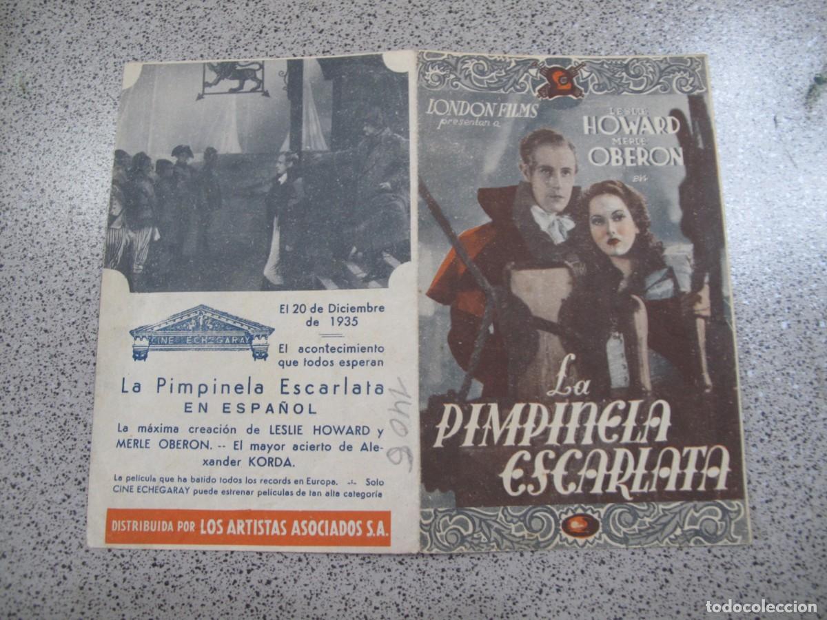  Flyers Publicitaires de films Anciens: PROGRAMA DE MANO ORIGINAL EL DE LA FOTO
