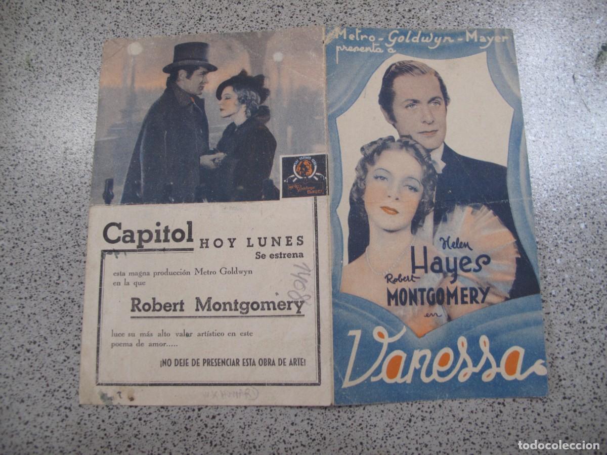  Flyers Publicitaires de films Anciens: PROGRAMA DE MANO ORIGINAL EL DE LA FOTO