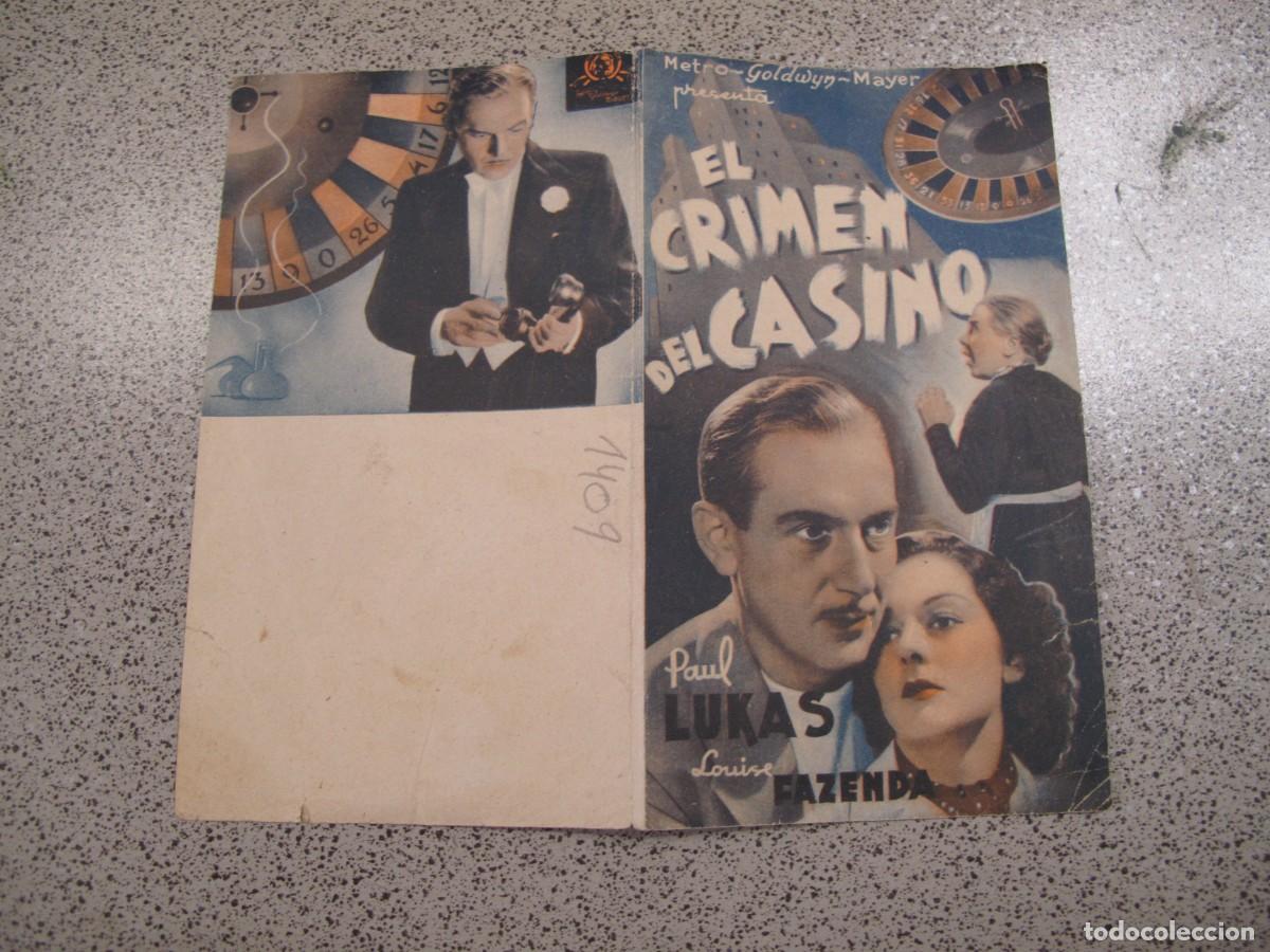  Flyers Publicitaires de films Anciens: PROGRAMA DE MANO ORIGINAL EL DE LA FOTO