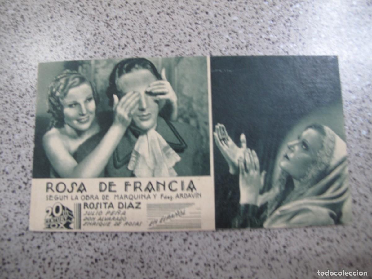  Foglietti di film di film antichi di cinema: PROGRAMA DE MANO ORIGINAL EL DE LA FOTO