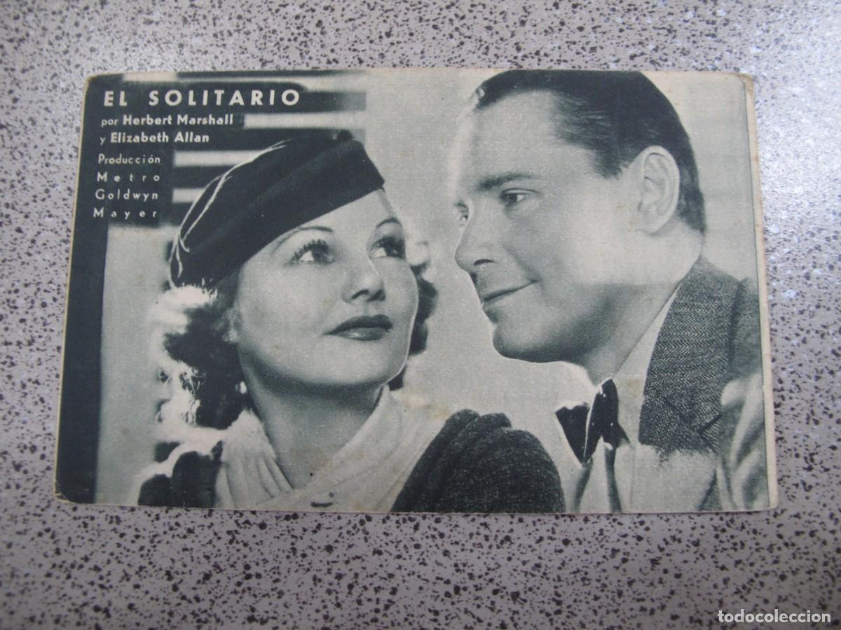  Foglietti di film di film antichi di cinema: PROGRAMA DE MANO ORIGINAL EL DE LA FOTO