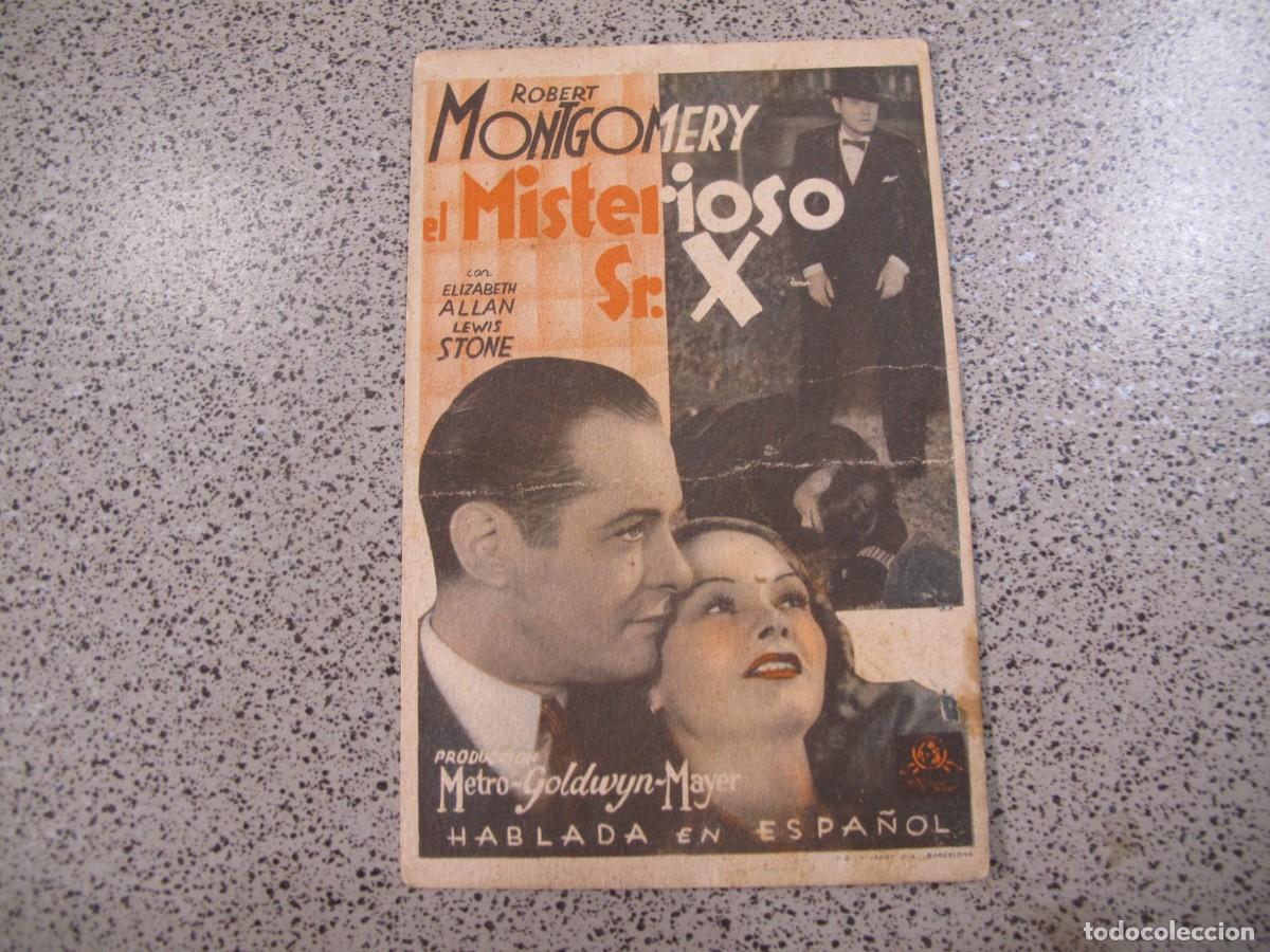 Cine: PROGRAMA DE MANO ORIGINAL EL DE LA FOTO