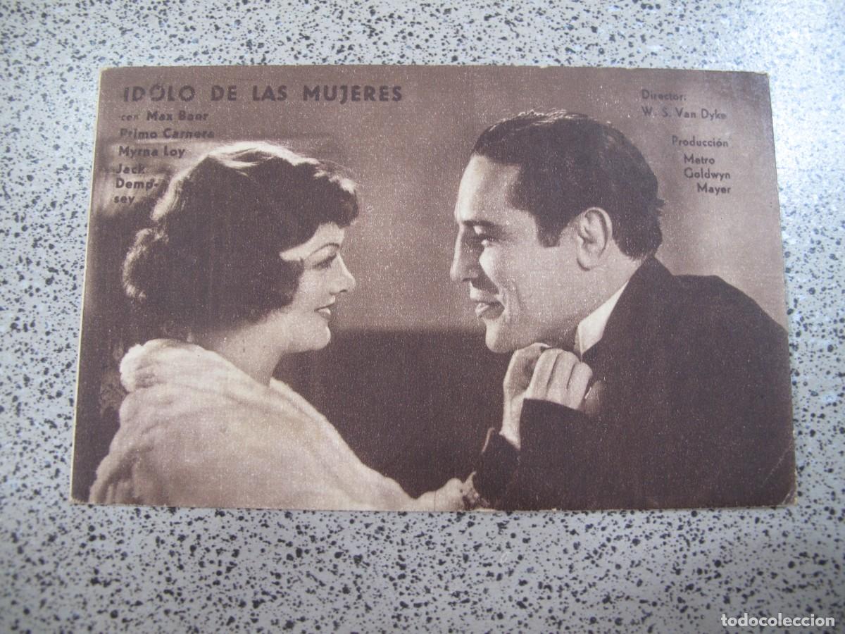 Cine: PROGRAMA DE MANO ORIGINAL EL DE LA FOTO