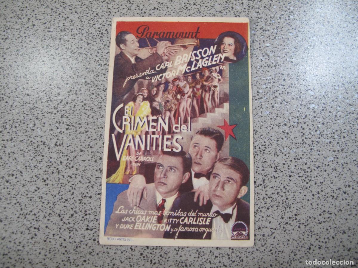 Cine: PROGRAMA DE MANO ORIGINAL EL DE LA FOTO