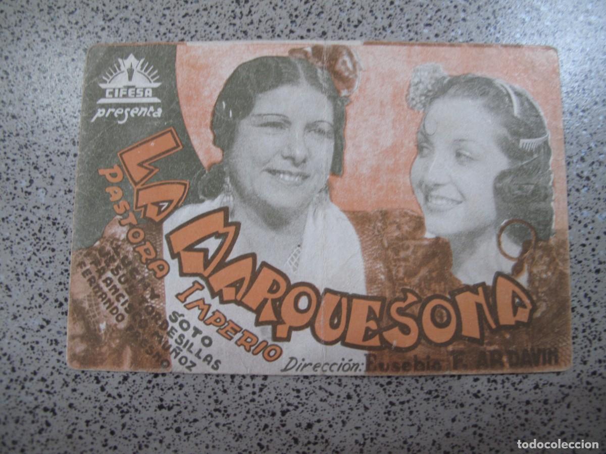 Cine: PROGRAMA DE MANO ORIGINAL EL DE LA FOTO