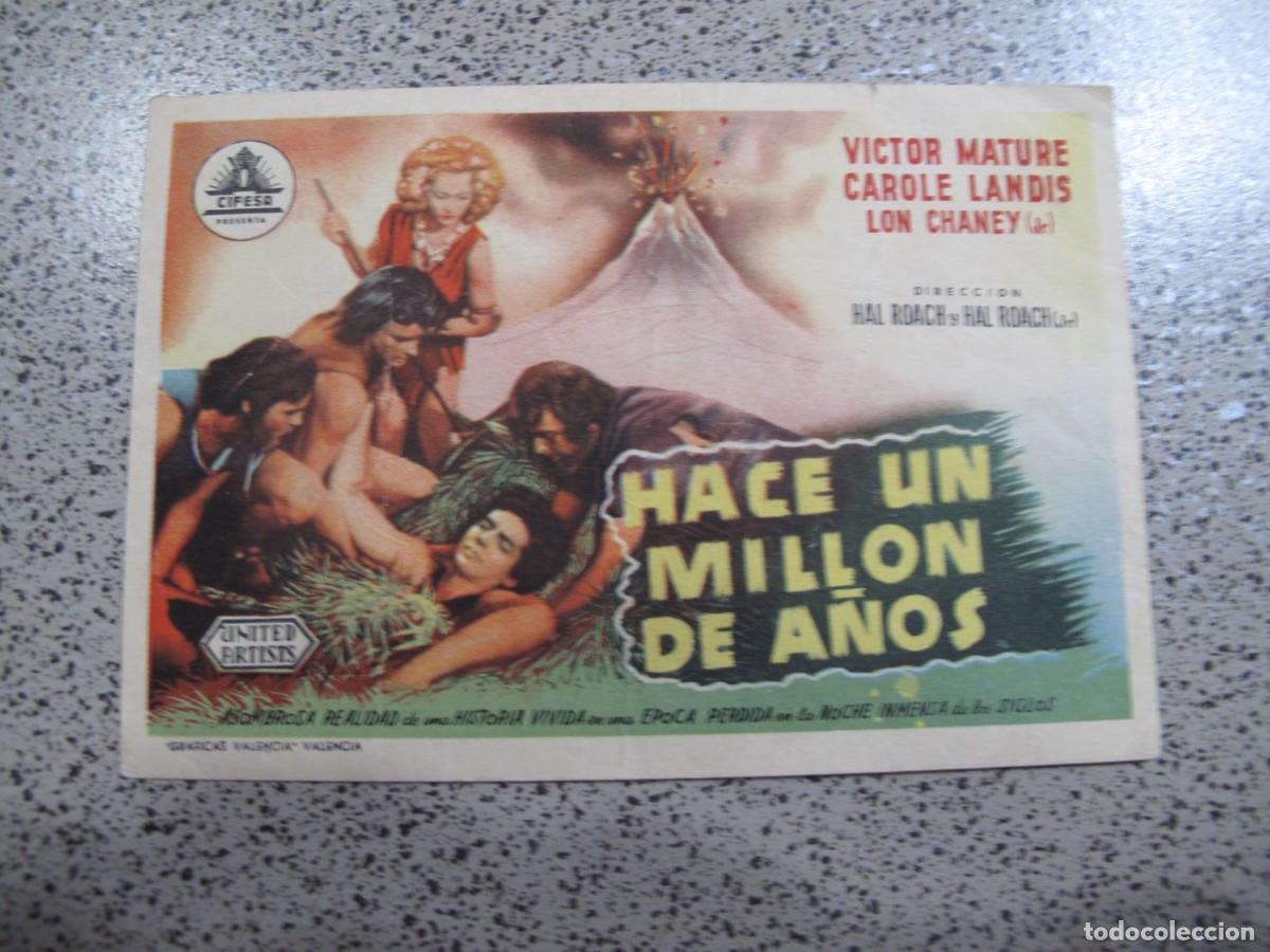 Cine: PROGRAMA DE MANO ORIGINAL EL DE LA FOTO