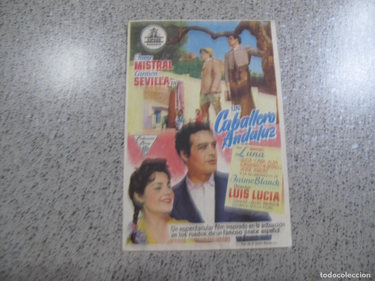 Cine: PROGRAMA DE MANO ORIGINAL EL DE LA FOTO