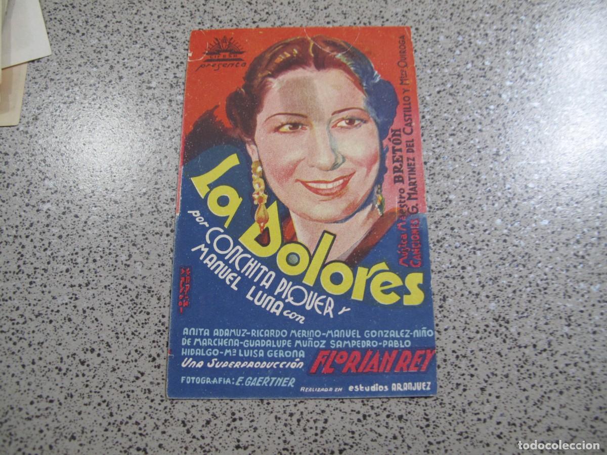 Cine: PROGRAMA DE MANO ORIGINAL EL DE LA FOTO