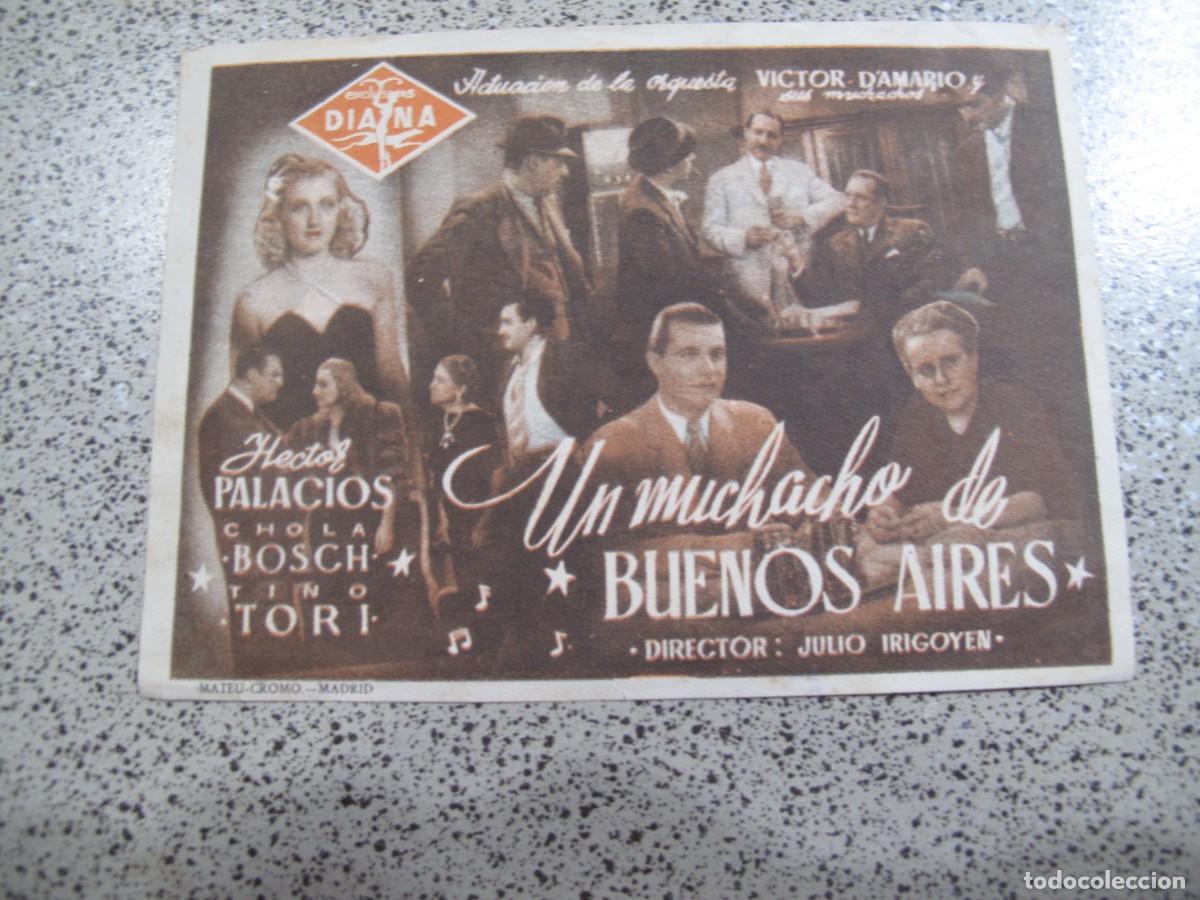 Cine: PROGRAMA DE MANO ORIGINAL EL DE LA FOTO