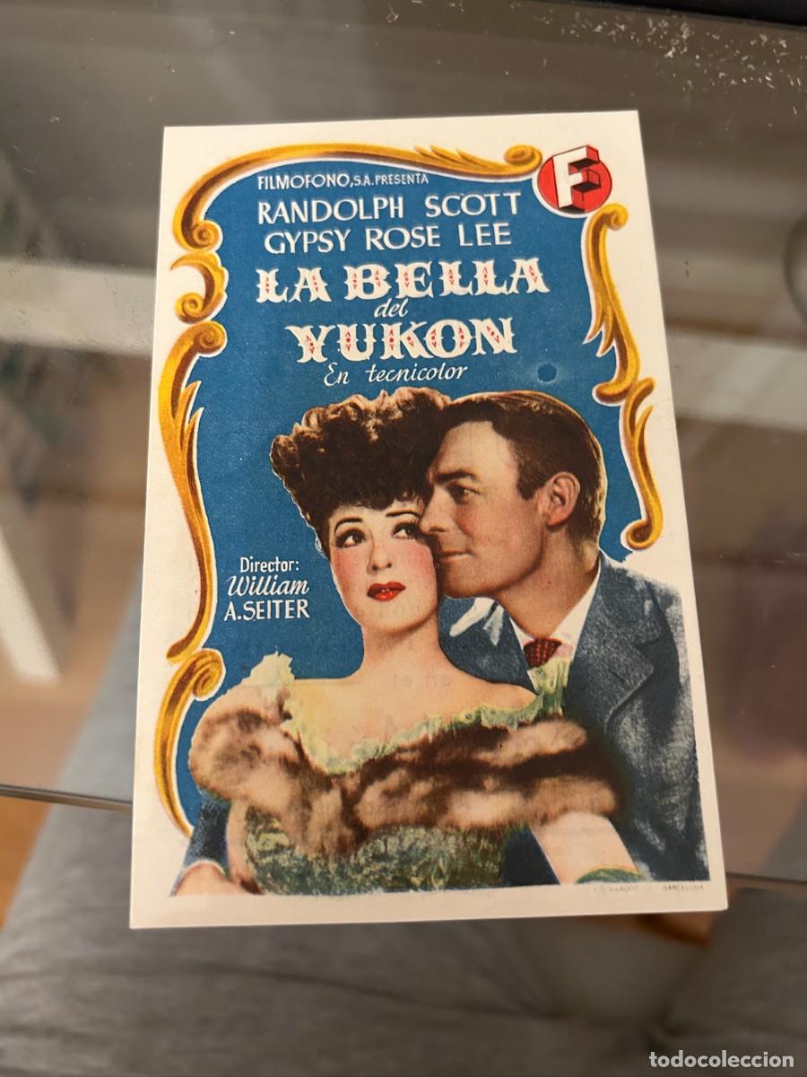 Cine: 1108 LA BELLA DEL YUKON TEATRO MAIQUEZ CARTAGENA CON PUBLICIDAD BUEN ESTADO