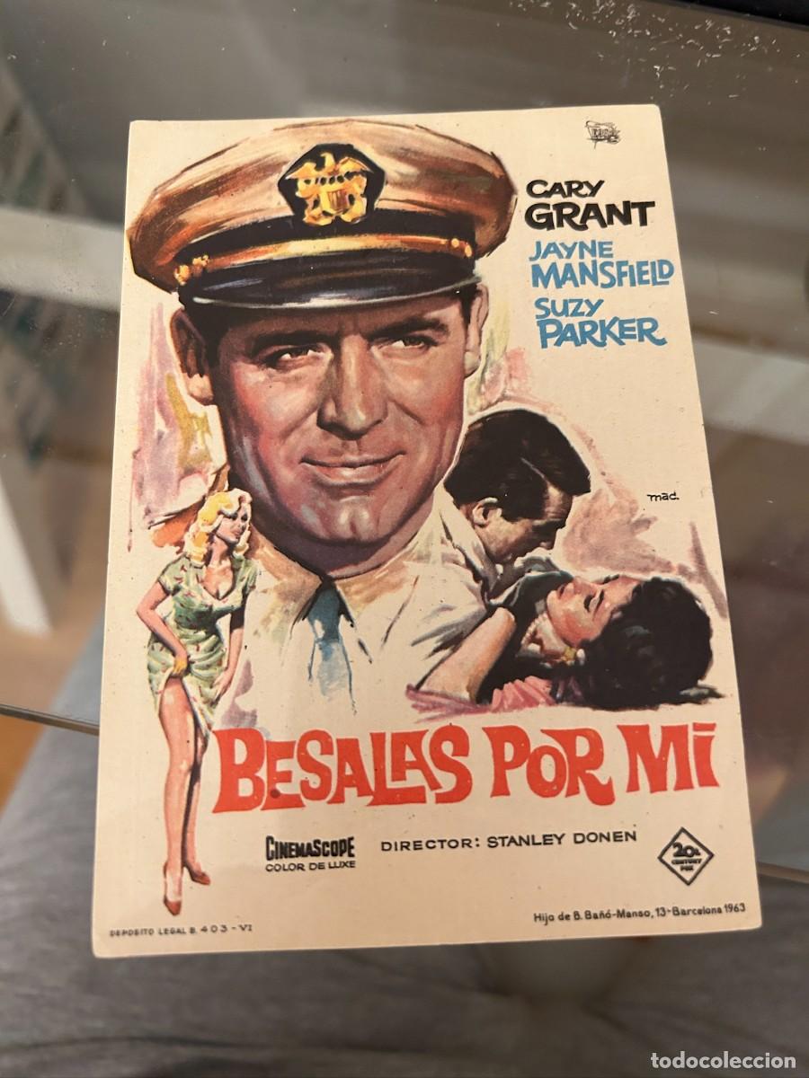 Cine: 1133 BESALAS POR MI CARY GRANT SIN PUBLICIDAD BUEN ESTADO