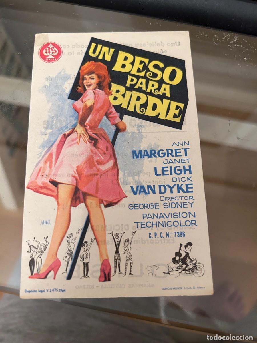 Cine: 1139 UN BESO PARA BIRDIE COLISEO BILBAO CON PUBLICIDAD BUEN ESTADO