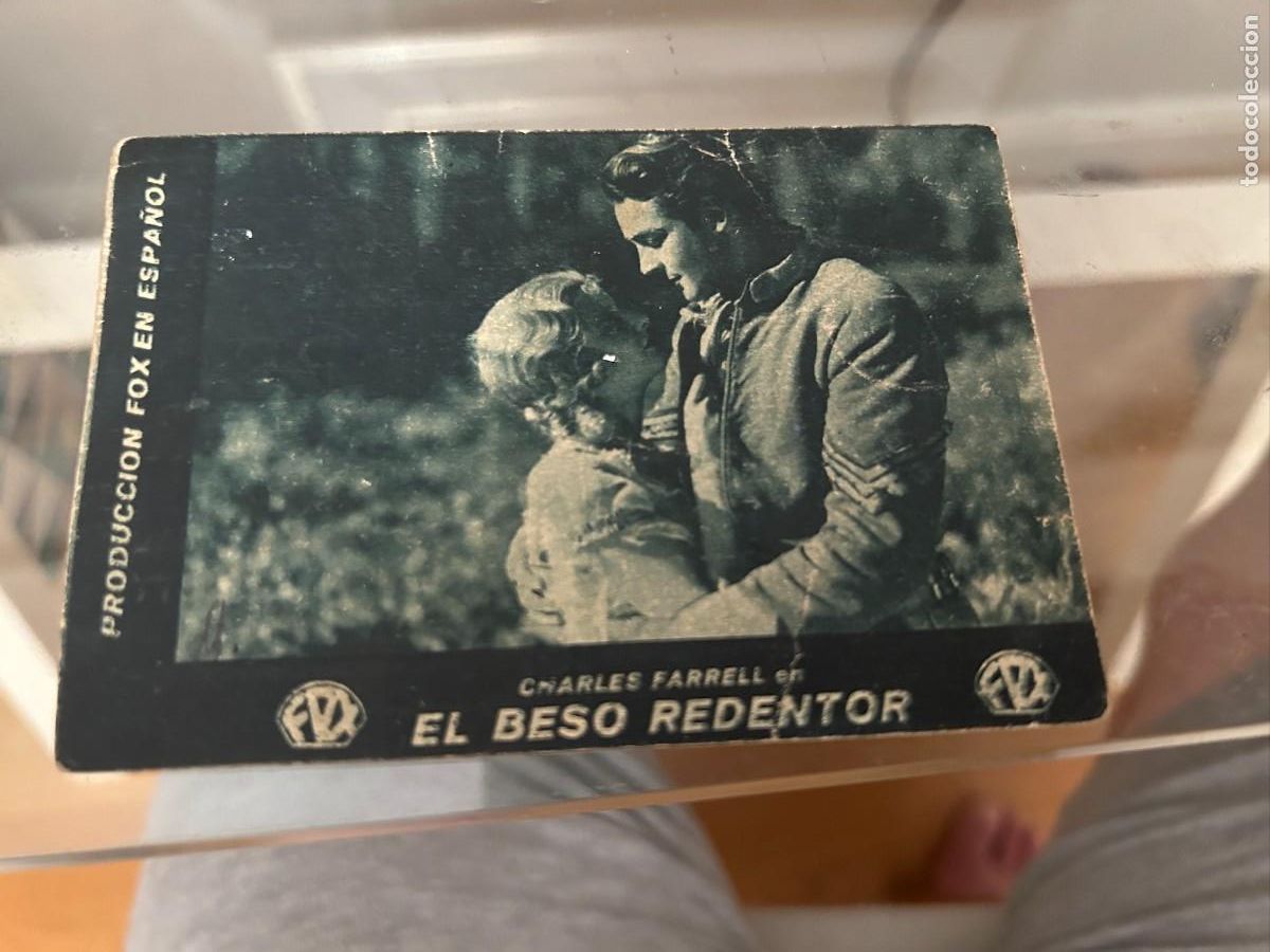 Cine: 1140 EL BESO REDENTOR SALON NACIONAL GRANADA CON PUBLICIDAD BUEN ESTADO