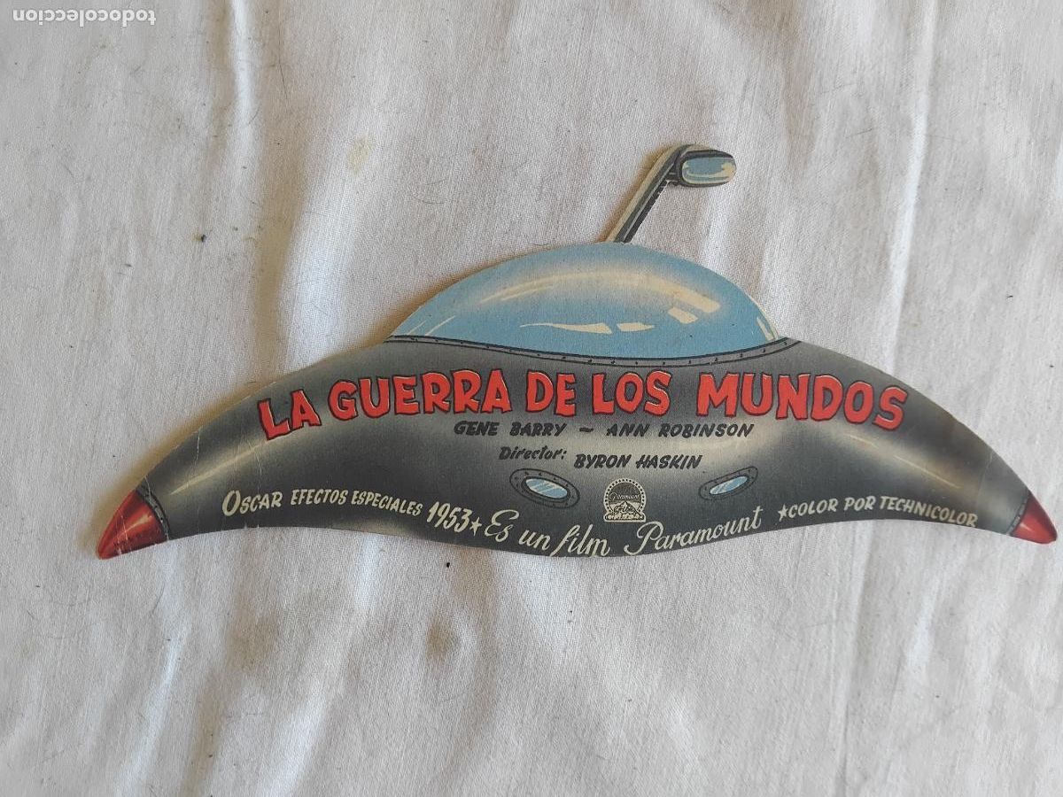 Cine: PROGRAMA DE CINE TROQUELADO LA GUERRA DE LOS MUNDOS. CINE EUTERPE