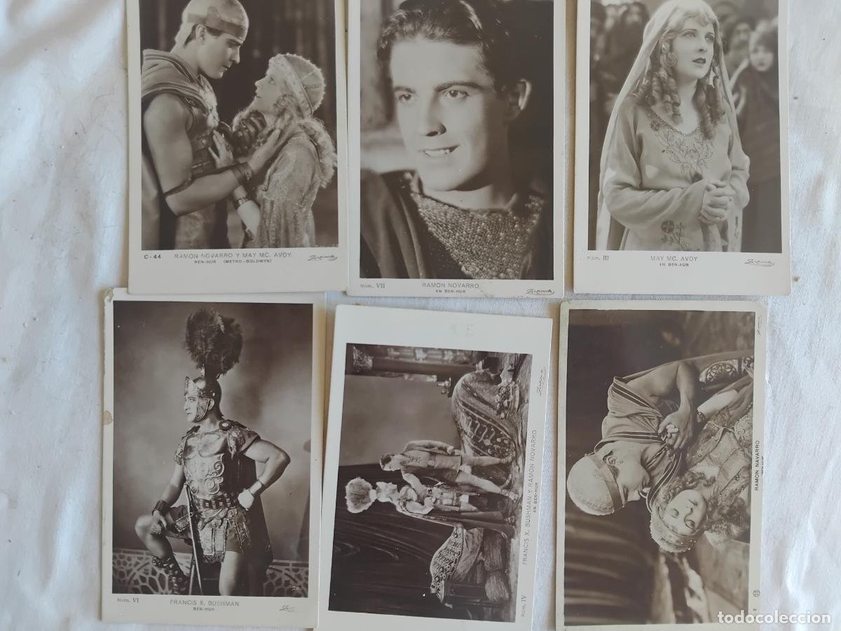 Cine: 6 PROGRAMAS DE CINE POSTAL BEN-HUR. CINE MUDO.