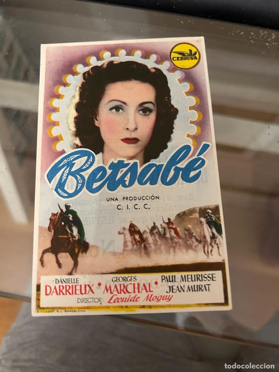 Cine: 1151 BETSABE COLISEO NOELA NOIA CON PUBLICIDAD BUEN ESTADO