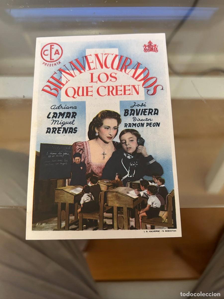 Cine: 1154 BIENAVENTURADOS LOS QUE CREEN TRATRO MAIQUEZ CARTAGENA CON PUBLICIDAD BUEN ESTADO
