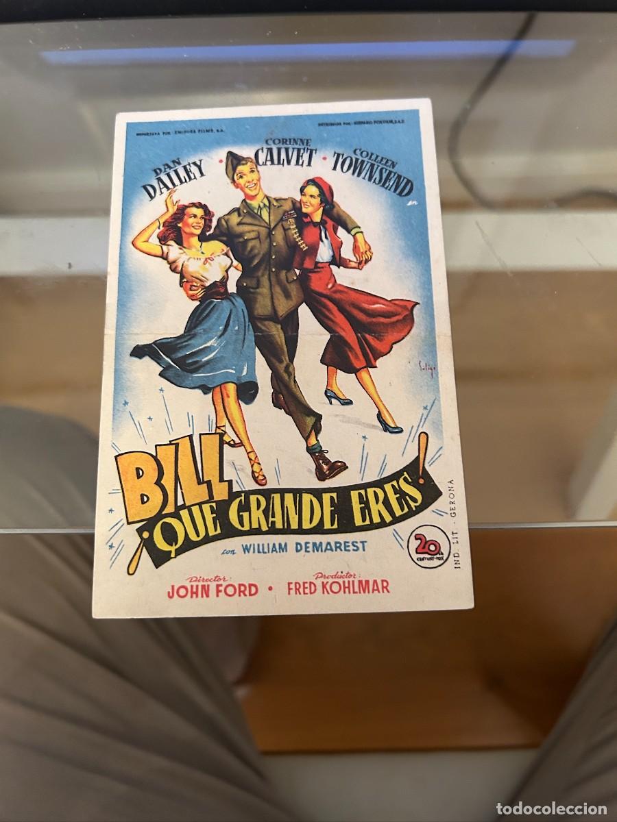 Cine: BILL !QUE GRANDE ERES&iexcl; SIN PUBLICIDAD COMO SE VE