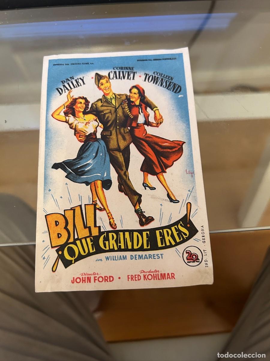 Cine: 1166 BILL !QUE GRANDE ERES&iexcl; SIN PUBLICIDAD COMO SE VE