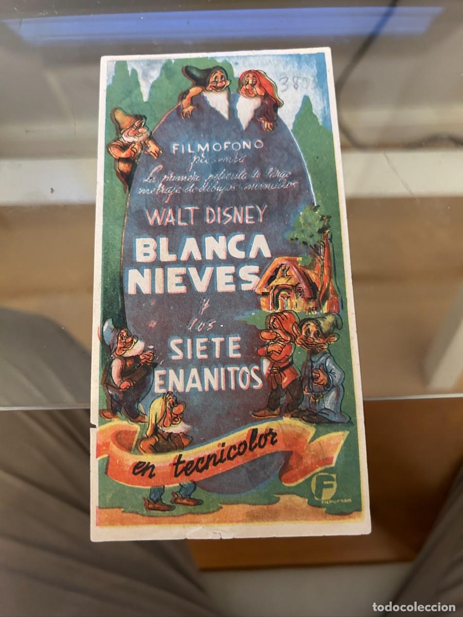 Cine: 1170 BLANCANIEVES Y LOS SIETE ENANITOS SIN PUBLICIDAD BUEN ESTADO