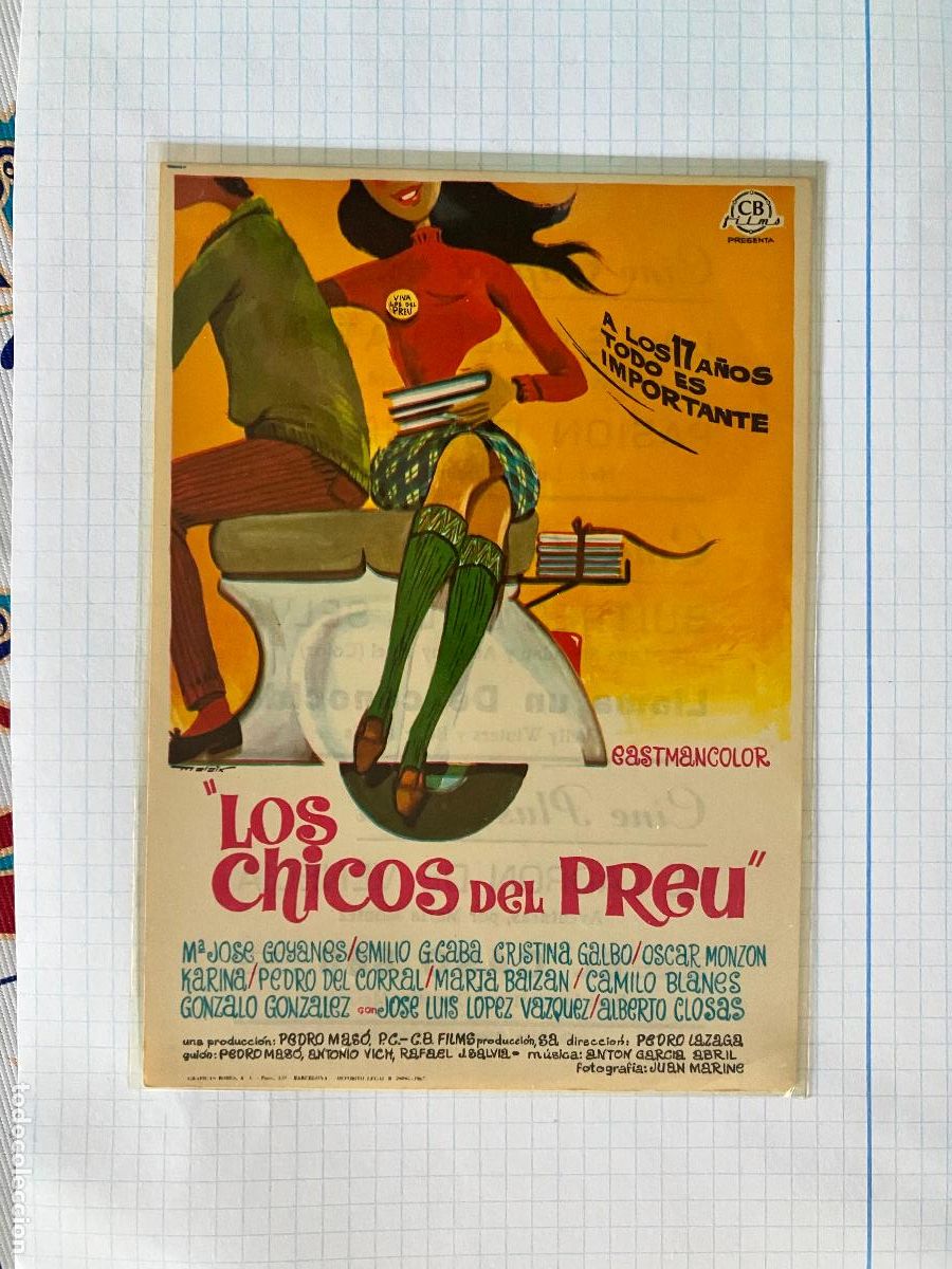 Cine: Los chicos del Preu - Programa de cine Valladolid C/P