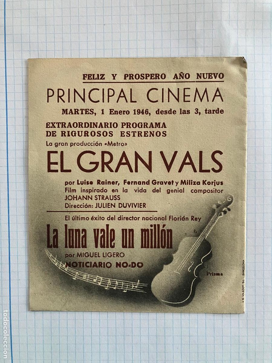 Cine: El gran vals - Programa de cine doble Badalona C/P - Foto 3