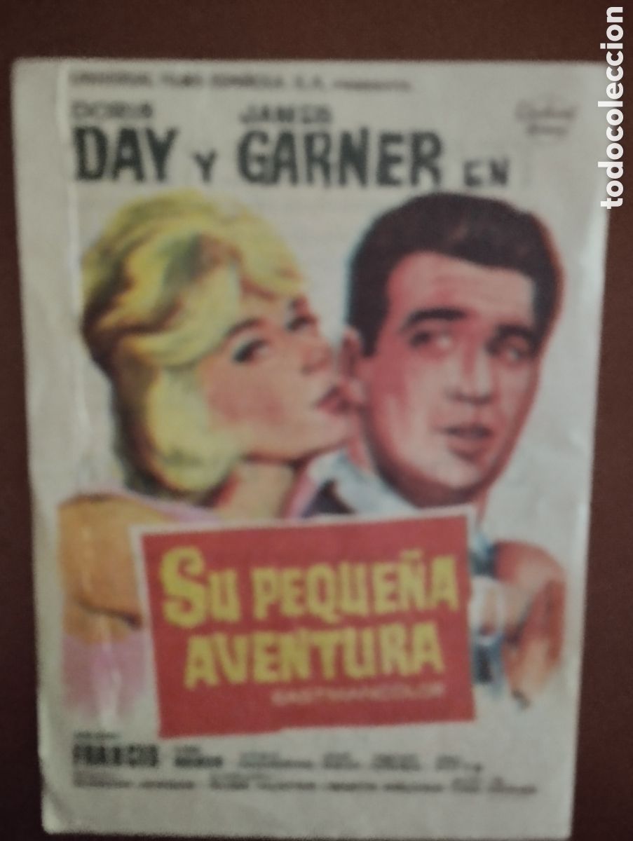 Cine: Folleto Programa de cine - SU PEQUE&Ntilde;A AVENTURA