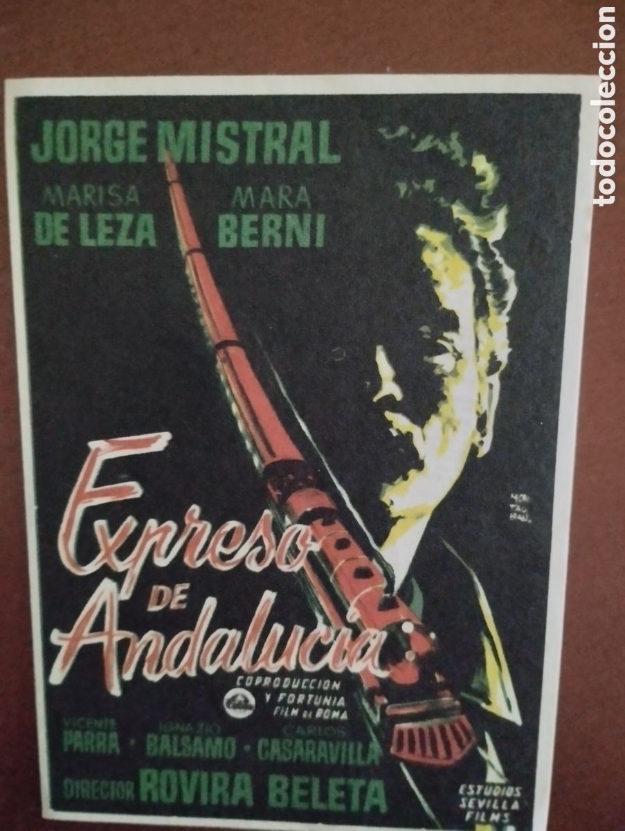 Cine: Folleto Programa de cine - EXPRESO DE ANDALUCIA