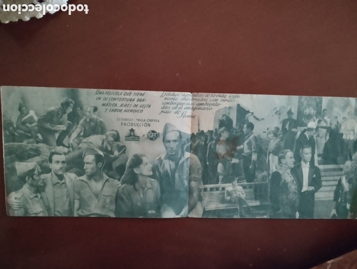 Cine: Folleto Programa de cine DOBLE - A MI LA LEGION - Foto 2