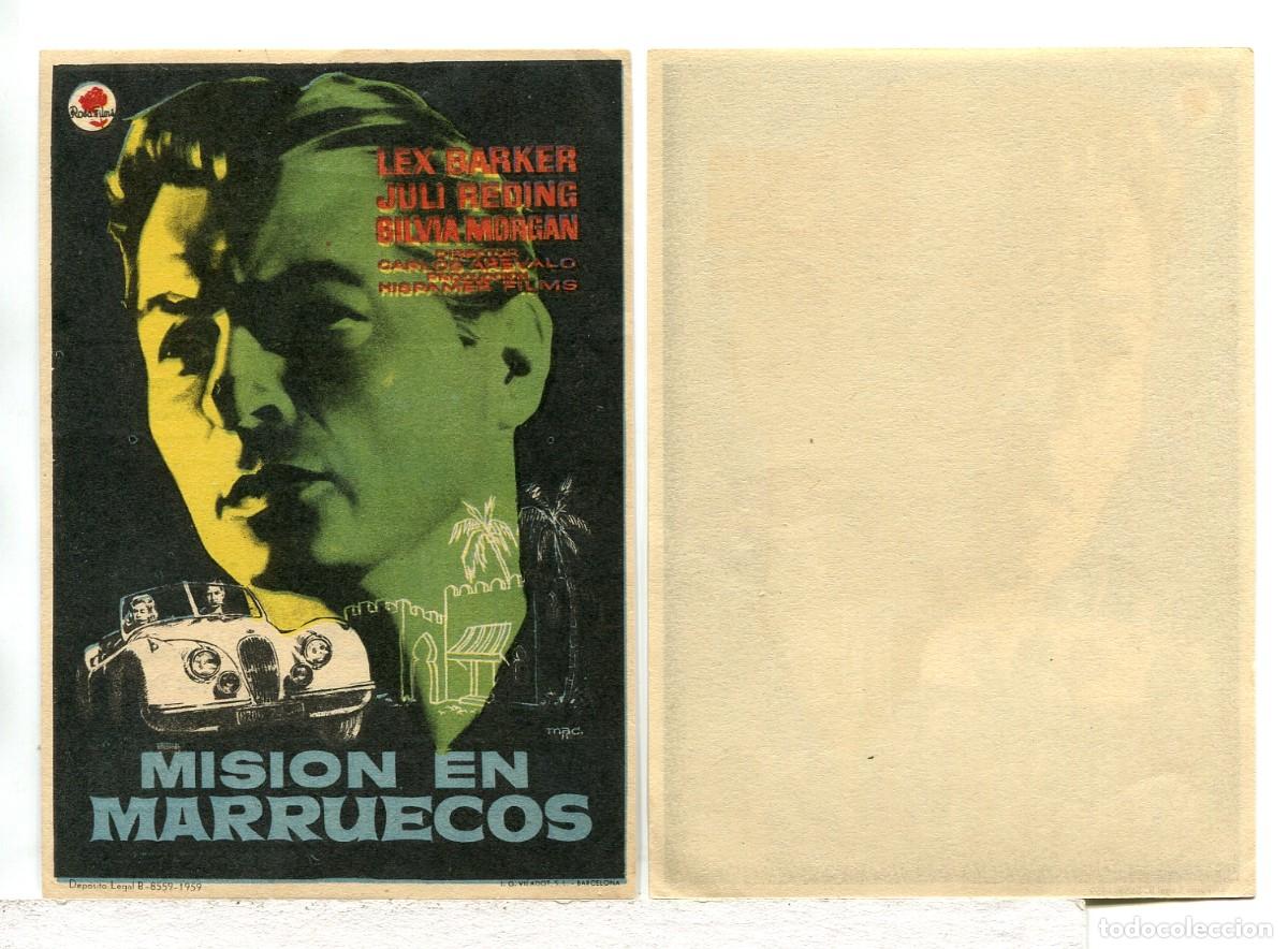 Cine: MISI&Oacute;N EN MARRUECOS, con Lex Baker.