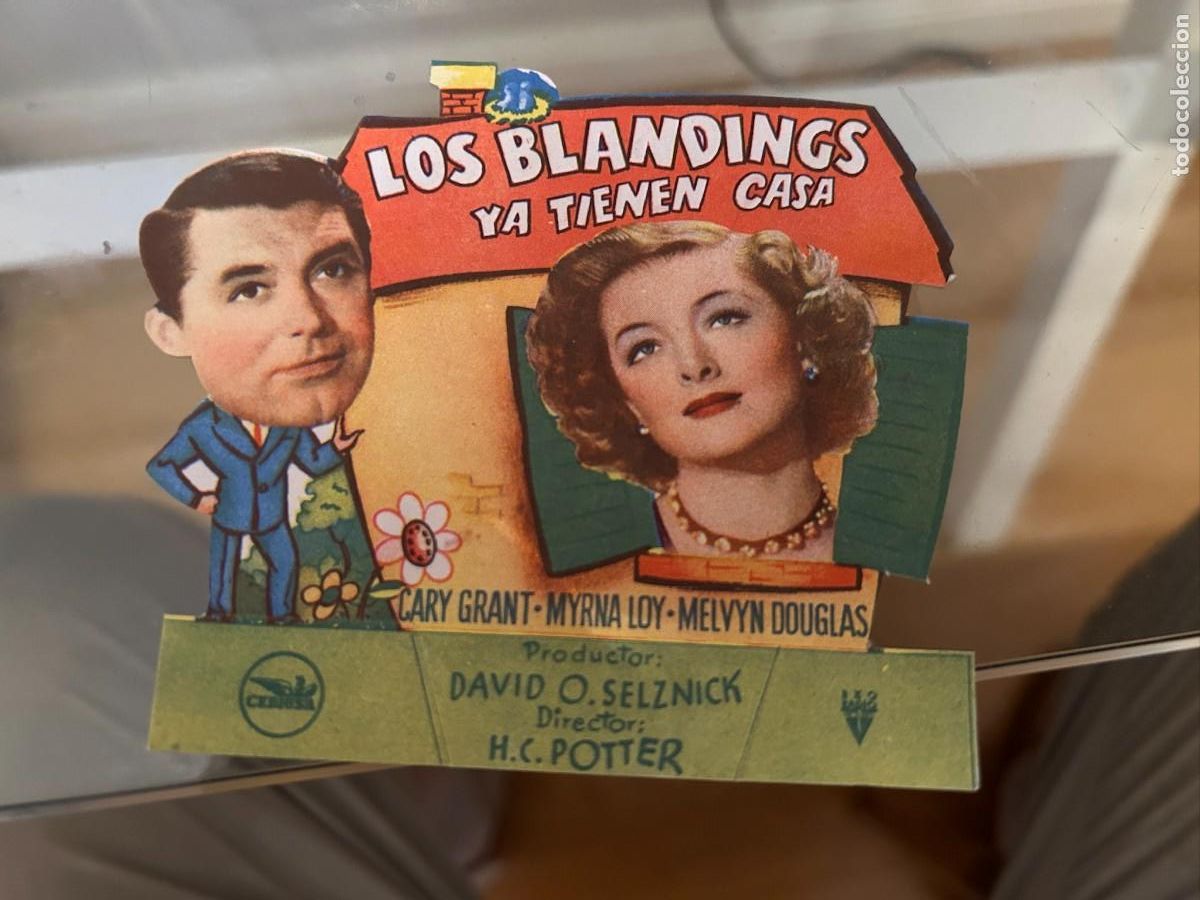  Foglietti di film di film antichi di cinema: 1176 LOS BLANDINGS YA TIENEN CASA SIN PUBLICIDAD BUEN ESTADO