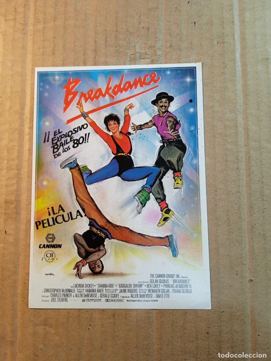 Cine: FOLLETO DE MANO SIN PUBLICIDAD BREAKDANCE
